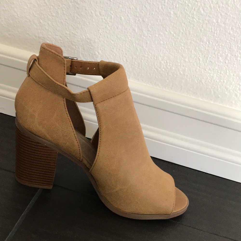 Tan Booties